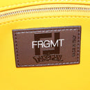 FENDI Dragonite FENDIxFRGMTxPOKÉMON Mamma Baguette Leather Yellow Auth 167542SM-26
