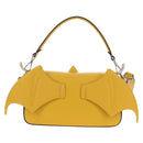 FENDI Dragonite FENDIxFRGMTxPOKÉMON Mamma Baguette Leather Yellow Auth 167542SM-3