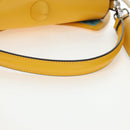 FENDI Dragonite FENDIxFRGMTxPOKÉMON Mamma Baguette Leather Yellow Auth 167542SM-7