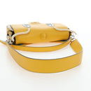 FENDI Dragonite FENDIxFRGMTxPOKÉMON Mamma Baguette Leather Yellow Auth 167542SM-9