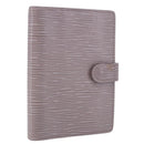 LOUIS VUITTON Epi Agenda PM Day Planner Cover Lilac R2005B LV Auth 167544A-1