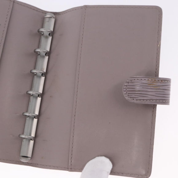 LOUIS VUITTON Epi Agenda PM Day Planner Cover Lilac R2005B LV Auth 167544A