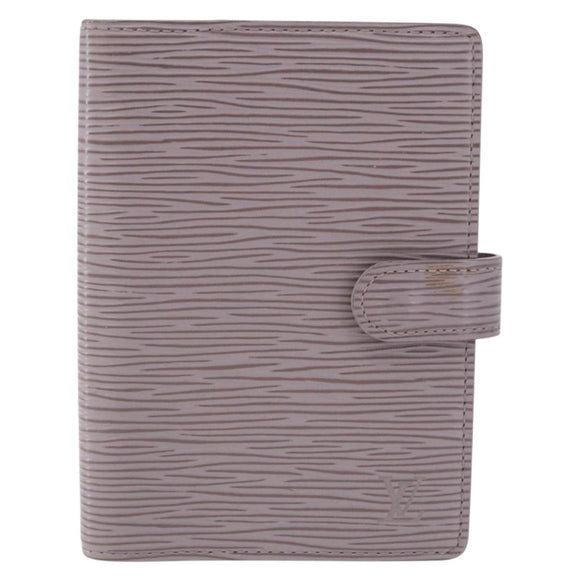 LOUIS VUITTON Epi Agenda PM Day Planner Cover Lilac R2005B LV Auth 167544A
