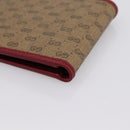GUCCI x Doraemon Cow Doraemon Wallet Micro GG PVC Beige 654498 Auth 167547SAM-10