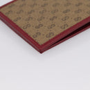 GUCCI x Doraemon Cow Doraemon Wallet Micro GG PVC Beige 654498 Auth 167547SAM-11