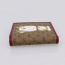 GUCCI x Doraemon Cow Doraemon Wallet Micro GG PVC Beige 654498 Auth 167547SAM-5