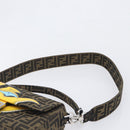 FENDI x FRGMT x POKEMON Mamma Baguette Kairyu Zucca Brown 8BR600 Auth 167552SM-10