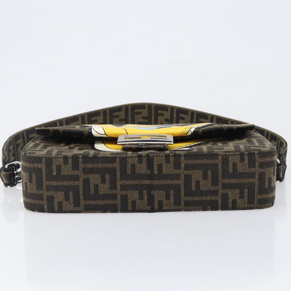 FENDI x FRGMT x POKEMON Mamma Baguette Kairyu Zucca Brown 8BR600 Auth 167552SM