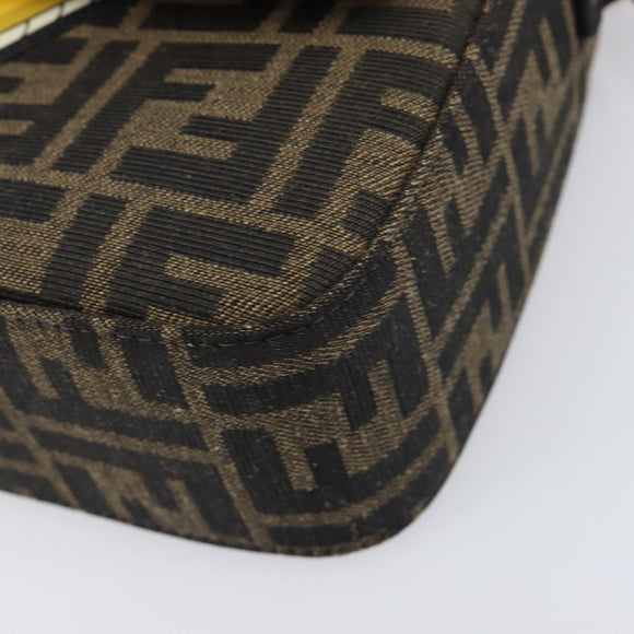 FENDI x FRGMT x POKEMON Mamma Baguette Kairyu Zucca Brown 8BR600 Auth 167552SM