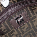FENDI x FRGMT x POKEMON Mamma Baguette Kairyu Zucca Brown 8BR600 Auth 167552SM-21