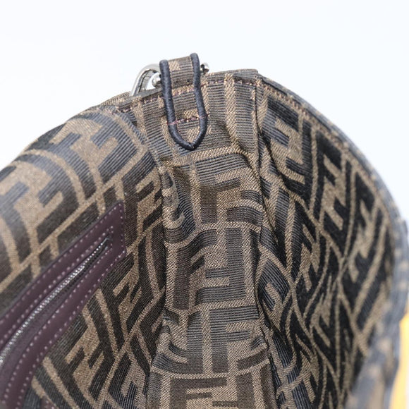 FENDI x FRGMT x POKEMON Mamma Baguette Kairyu Zucca Brown 8BR600 Auth 167552SM