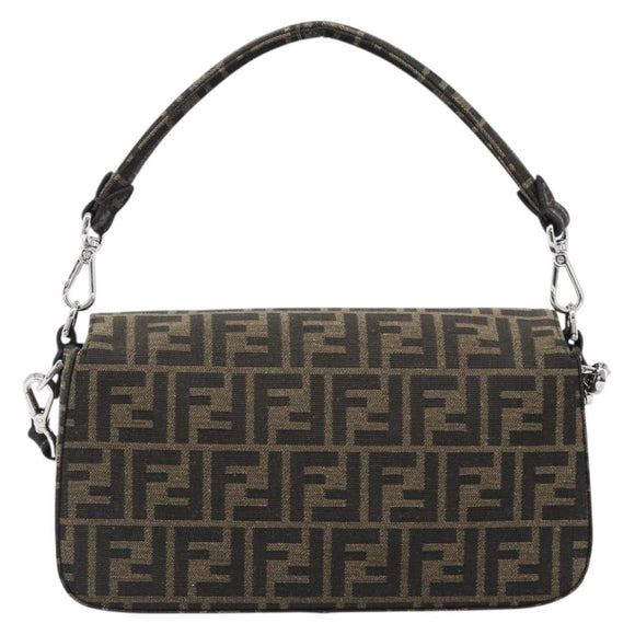 FENDI x FRGMT x POKEMON Mamma Baguette Kairyu Zucca Brown 8BR600 Auth 167552SM