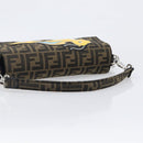 FENDI x FRGMT x POKEMON Mamma Baguette Kairyu Zucca Brown 8BR600 Auth 167552SM-7