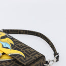 FENDI x FRGMT x POKEMON Mamma Baguette Kairyu Zucca Brown 8BR600 Auth 167552SM-8