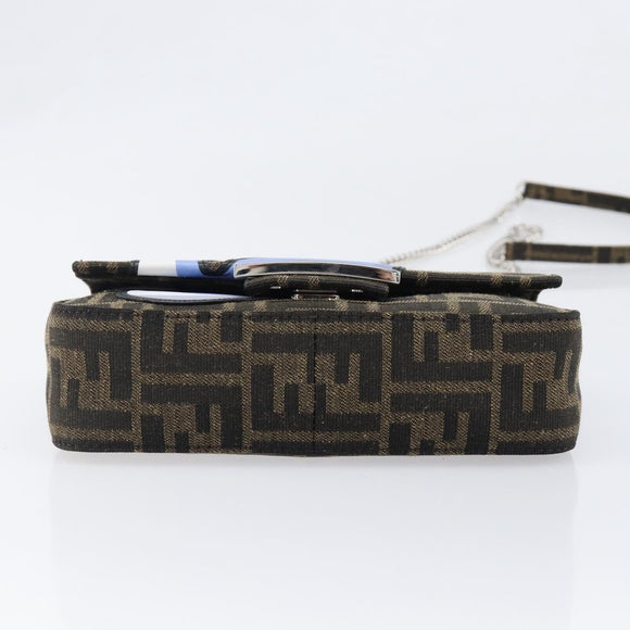 FENDI x FRGMT x POKEMON Mamma Baguette Dratini Zucca Brown 8BS017 Auth 167553SM
