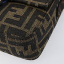 FENDI x FRGMT x POKEMON Mamma Baguette Dratini Zucca Brown 8BS017 Auth 167553SM-17