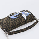FENDI x FRGMT x POKEMON Mamma Baguette Dratini Zucca Brown 8BS017 Auth 167553SM-6