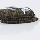 FENDI x FRGMT x POKEMON Mamma Baguette Dratini Zucca Brown 8BS017 Auth 167553SM-7