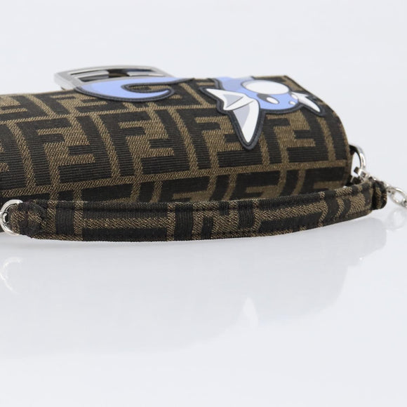 FENDI x FRGMT x POKEMON Mamma Baguette Dratini Zucca Brown 8BS017 Auth 167553SM