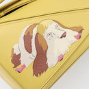 LOEWE x Studio Ghibli Howl's Moving Castle Hin Puzzle Bag Yellow Auth 167554SM-17