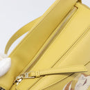 LOEWE x Studio Ghibli Howl's Moving Castle Hin Puzzle Bag Yellow Auth 167554SM-19