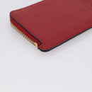 LOEWE x Studio Ghibli Spirited Away No-Face Card Case Leather Red Auth 167558M-16