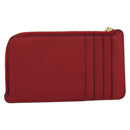 LOEWE x Studio Ghibli Spirited Away No-Face Card Case Leather Red Auth 167558M-2