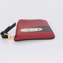LOEWE x Studio Ghibli Spirited Away No-Face Card Case Leather Red Auth 167558M-3
