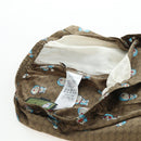 GUCCI x Doraemon Short Pants Silk ""44"" Brown Blue Auth 167559SAM-14