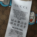 GUCCI x Doraemon Short Pants Silk ""44"" Brown Blue Auth 167559SAM-17