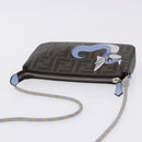 FENDI x FRGMT x POKEMON Dratini Shoulder Bag PVC Brown 8BS073 Auth 167561SM-6