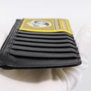 DOLCE&GABBANA × Jujutsu Kaisen Panda Card Case Leather Black Yellow Auth 167563M-17