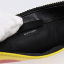 DOLCE&GABBANA × Jujutsu Kaisen Panda Card Case Leather Black Yellow Auth 167563M-11