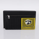 DOLCE&GABBANA × Jujutsu Kaisen Panda Card Case Leather Black Yellow Auth 167563M-12