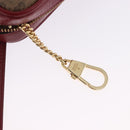 GUCCI x Doraemon Micro GG Shoulder Bag PVC Brown Gold Tone 647784 Auth 167564SAM-18