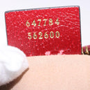 GUCCI x Doraemon Micro GG Shoulder Bag PVC Brown Gold Tone 647784 Auth 167564SAM-25