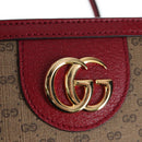 GUCCI x Doraemon Micro GG Hand Bag PVC 2way Brown Gold Tone 653952 Auth 167569SM-18