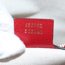 GUCCI x Doraemon Micro GG Hand Bag PVC 2way Brown Gold Tone 653952 Auth 167569SM-27