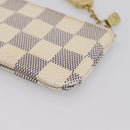 LOUIS VUITTON Damier Azur Pochette Cles Coin Purse N62659 LV Auth 167583-16