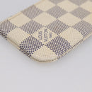 LOUIS VUITTON Damier Azur Pochette Cles Coin Purse N62659 LV Auth 167583-17