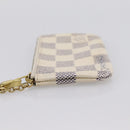 LOUIS VUITTON Damier Azur Pochette Cles Coin Purse N62659 LV Auth 167583-3