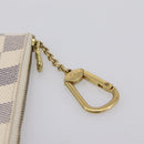 LOUIS VUITTON Damier Azur Pochette Cles Coin Purse N62659 LV Auth 167583-7