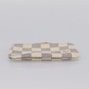 LOUIS VUITTON Damier Azur Pochette Cles Coin Purse N62659 LV Auth 167583-5