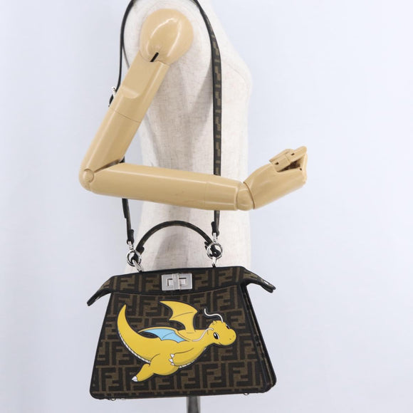 FENDI x FRGMT x POKEMON Peek A Boo I See You Kairyu 8BN327 Auth 167585SM