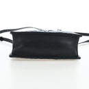 Miu Miu Matelasse Hand Bag Leather 2way Black Gold Tone Auth 167593SAM-5