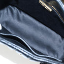 Miu Miu Matelasse Hand Bag Leather 2way Black Gold Tone Auth 167593SAM-11