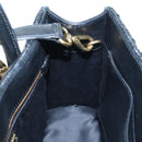 Miu Miu Matelasse Hand Bag Leather 2way Black Gold Tone Auth 167593SAM-25