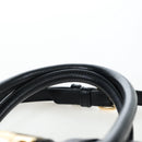 Miu Miu Matelasse Hand Bag Leather 2way Black Gold Tone Auth 167593SAM-14