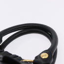 Miu Miu Hand Bag Leather 2way Black Gold Tone Auth 167594SAM-14