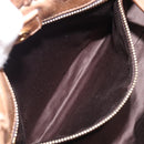 Miu Miu Hand Bag Leather 2way Brown Gold Tone Auth 167600V-24